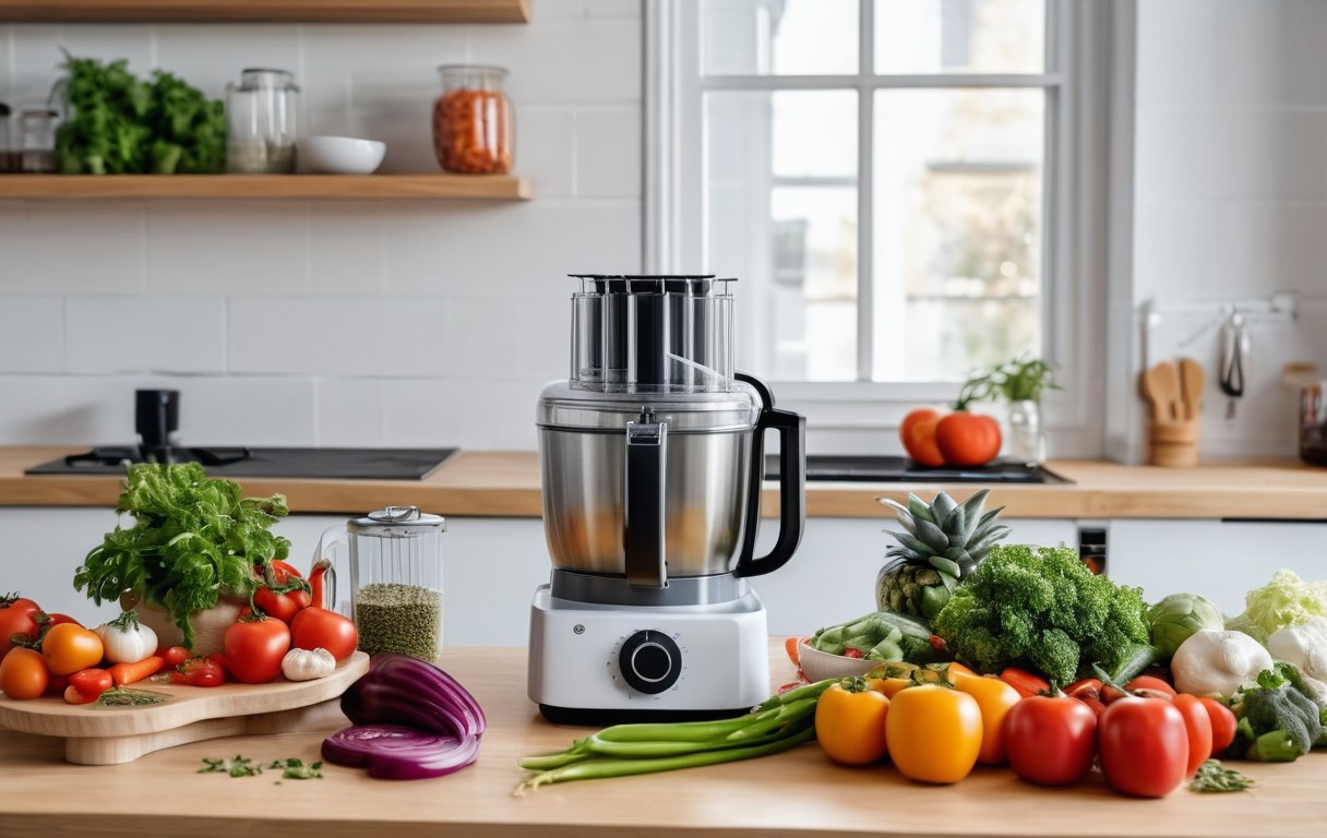 All-in-One-Küchenmaschine mit Kochfunktion und Dampf